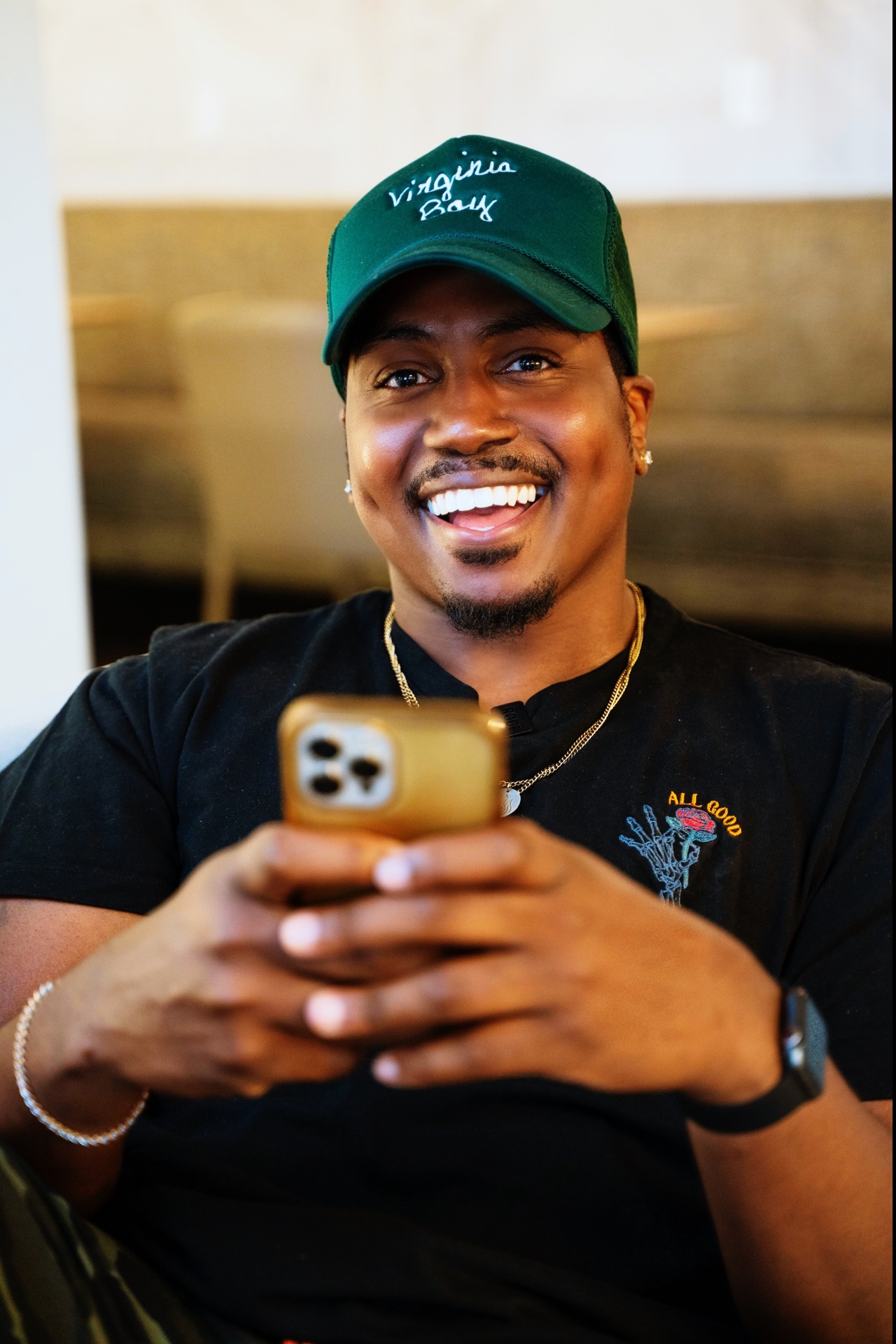 Marcus Majors lifestyle portrait